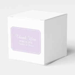 Purple Simples Cajas Favorables