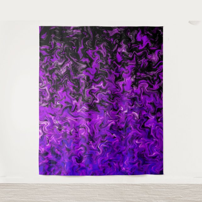 Purple Warped - Tapiz (Anverso)