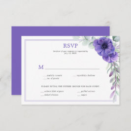 Púrpura Anemone Greenereneration Doble Frame RSVP