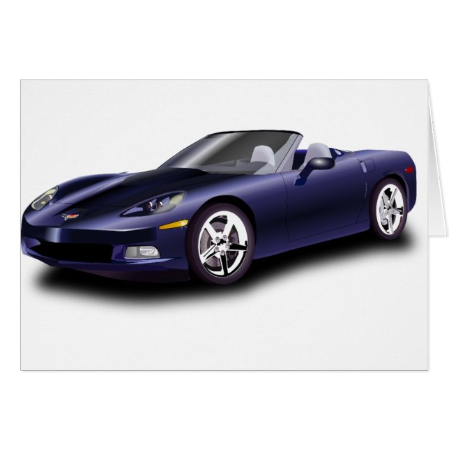 Púrpura coche deportivo (Anverso (Horizontal))