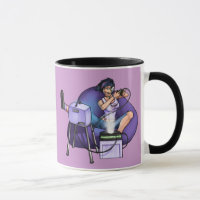 Púrpura de la caja de Pandora de la taza de PMS