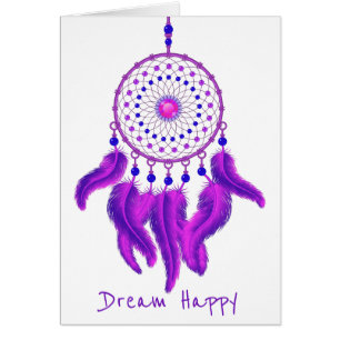 Púrpura Dream Catcher