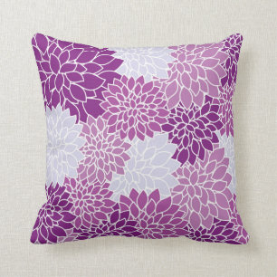 Púrpura Flor almohada de lanzamiento de energía