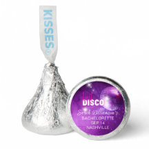 Púrpura Neón Rosa Última Disco Bachelorette