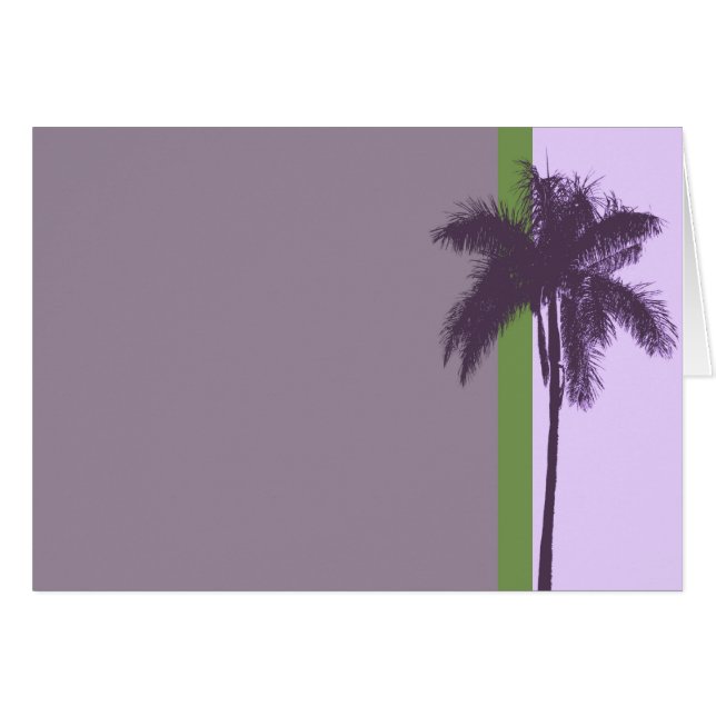 Púrpura Palm (Anverso (Horizontal))