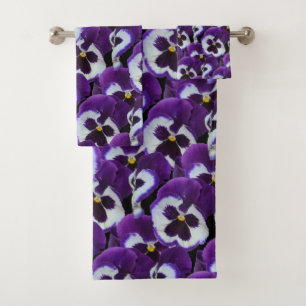 Púrpura Pansy Bouquet,