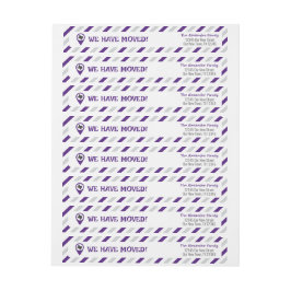 Púrpura que hemos movido a rayas