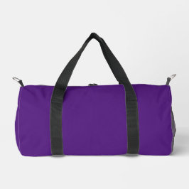 Púrpura real simple Bolsa Duffel pequeña