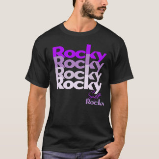 ¡Púrpura Rockys! Camiseta T