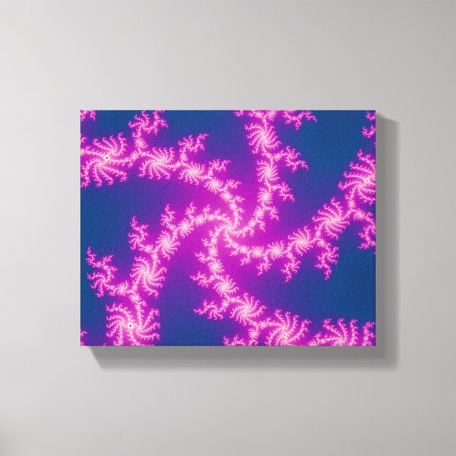 Púrpura Swirl - Arte Fractal (Anverso)