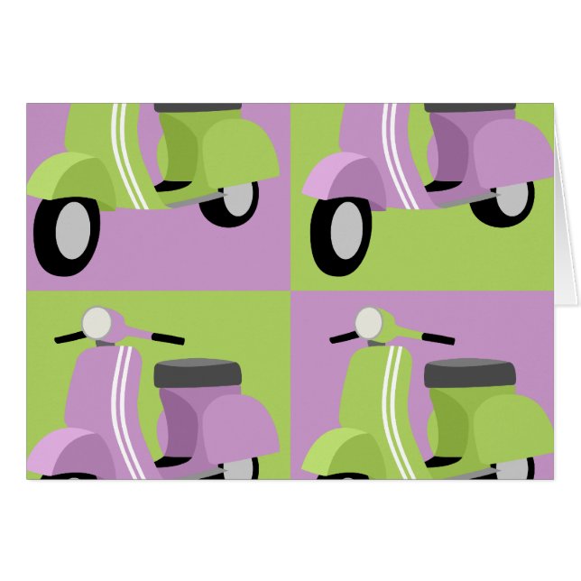 Púrpura y verde (Anverso (Horizontal))