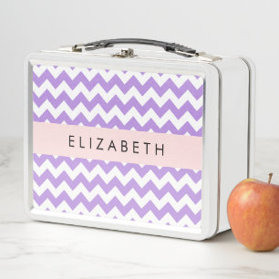 Púrpura Zigzag, Púrpura Chevron, Tu Nombre