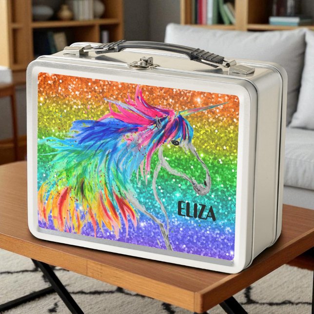 Purpurina arcoiris de Boho educa a Chicas unicorni (Subido por el creador)