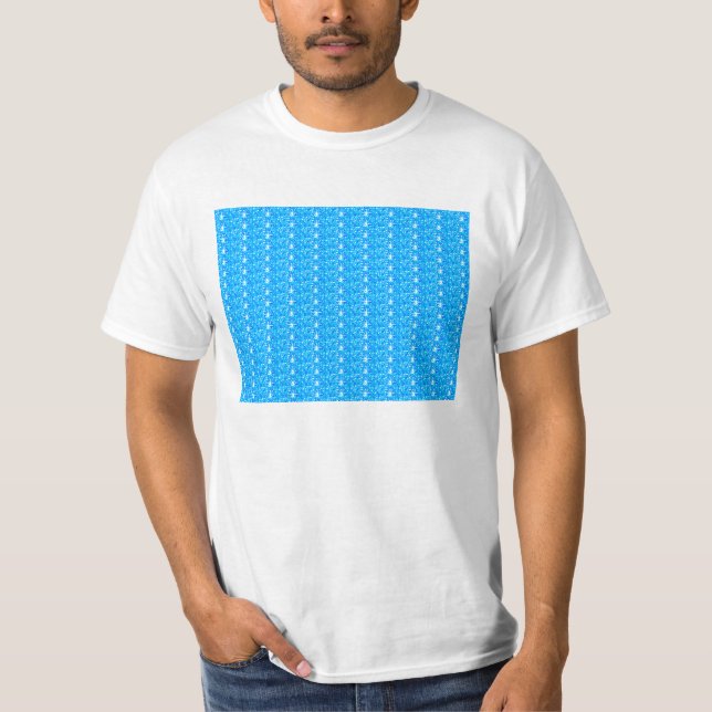 Purpurina azul bebé de camiseta (Anverso)