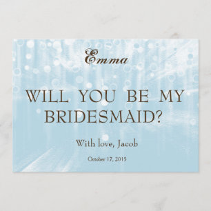 Purpurina Azul, ¿Serás Mi Invitación Para La Novia