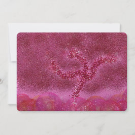 Purpurina bailarín Tu B'Shvat ט ״ ו ב ש ב tarjeta 