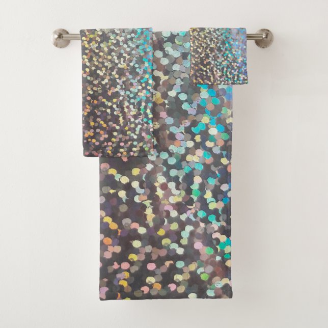 Purpurina bokeh sparkke print (In situ)