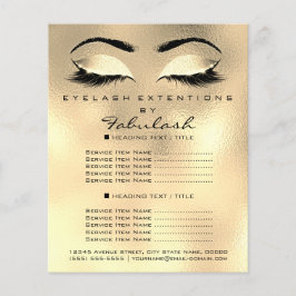 Purpurina de belleza de maquillaje Flyer Browns