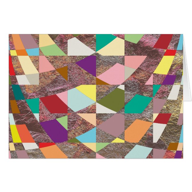 Purpurina de colores abstractos (Anverso (Horizontal))