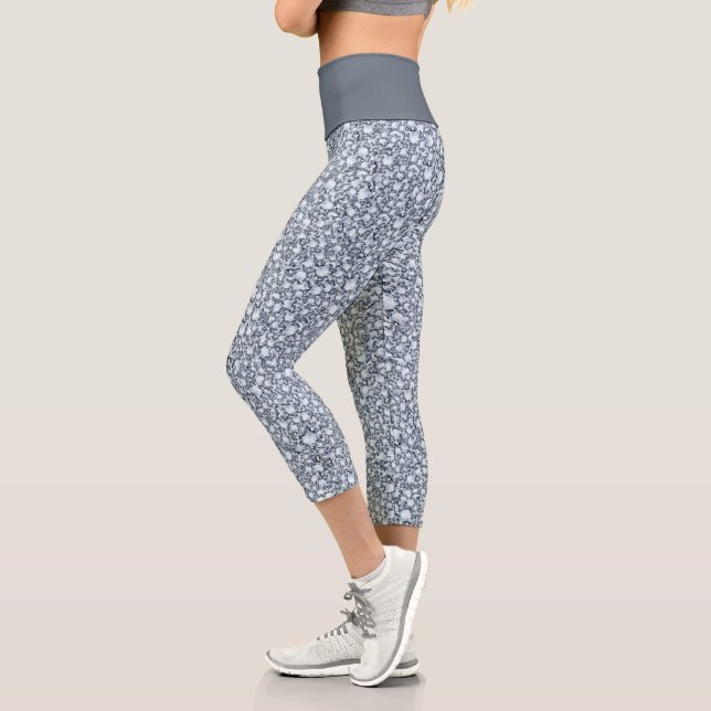 Purpurina de diamantes Capri Leggings (Izquierda)