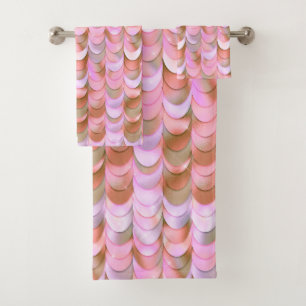 Purpurina de escalas de sirenas irlandesas de oro