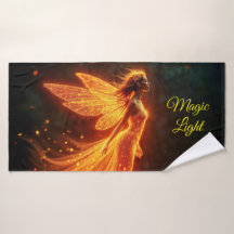 Purpurina de fantasía de chica de hadas brillantem