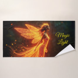 Purpurina de fantasía de chica de hadas brillantem