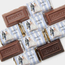 Purpurina de franjas azules y blancas