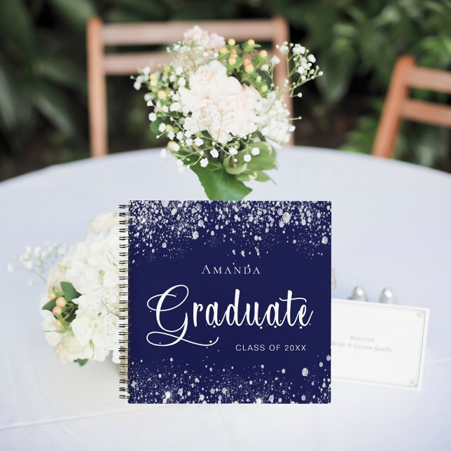 Purpurina de la graduación del libro de invitado a (Subido por el creador)