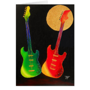 Purpurina de la guitarra