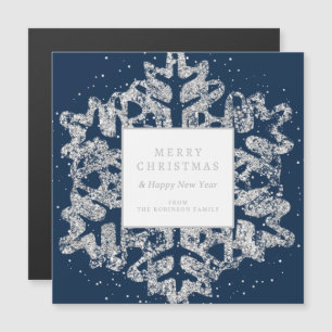 Purpurina de Navidades plateados Snowflake Armada