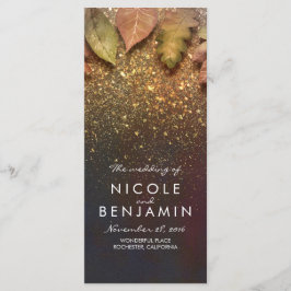 Purpurina de oro Cae deja programas de bodas antig