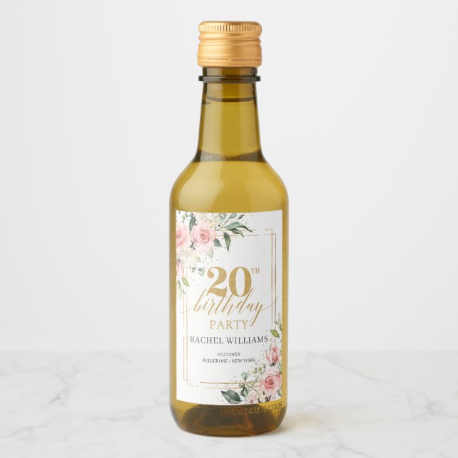 Purpurina de oro de las rosas rosas rosadas de boh (Anverso)