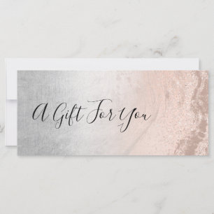 Purpurina de oro de rosa de cobre y artista de maq