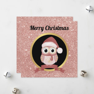 Purpurina de oro de rosa rosa rosa rosa Navidad li