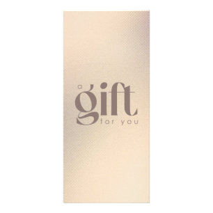 Purpurina de oro Elegant Trendy Gift Certificado