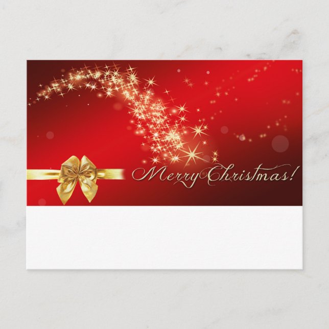 Purpurina de oro Feliz Navidad (Anverso)