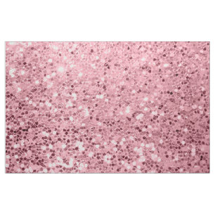 purpurina de oro Rosa de tela de algodón de 56"