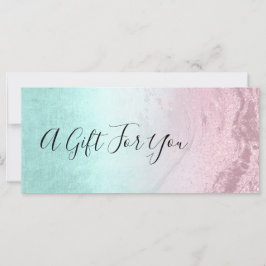 Purpurina de oro rosa rosa y artista de maquillaje