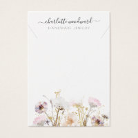 Purpurina de oro rosado collar Jewelry Wildflowers