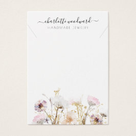 Purpurina de oro rosado collar Jewelry Wildflowers