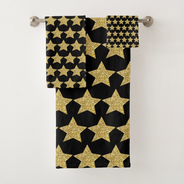 Purpurina de oro Stars Black (In situ)