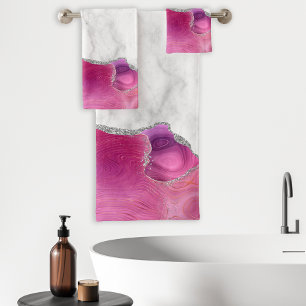 Purpurina de plata de ácidos rosados magenta de má