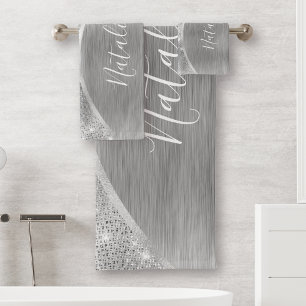 Purpurina de plata metálica personalizado