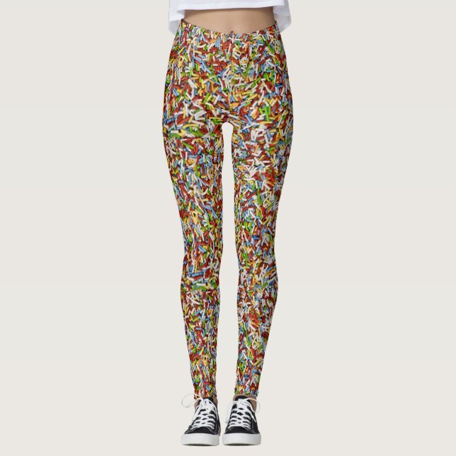 Purpurina de sobra! Leggings (Anverso)