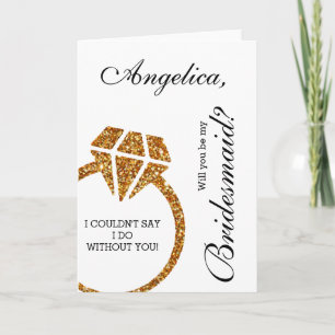 Purpurina del oro usted será mi invitación de la