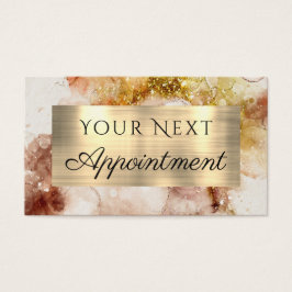 Purpurina dorado marrón acuarela