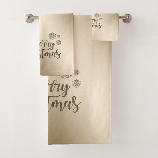 Purpurina Faux Gold de Feliz Navidad (In situ)