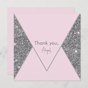 Purpurina Glam Silver y ducha de novia rosa gracia