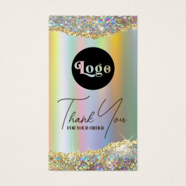 Purpurina iridiscente dorado Relieve metalizado in